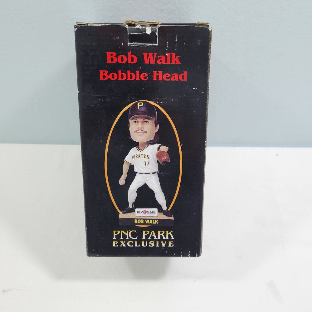 PNC Park Exclusive Bob Walk Of Pittsburgh Pirates Bubblehead Size 7" 41223-1Clo4